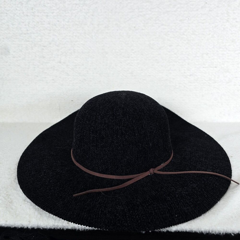 Soft Cloth Round Wide Brim Womens Floppy Hat